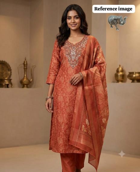 Krunique 3pcs wholesale kurtis in surat